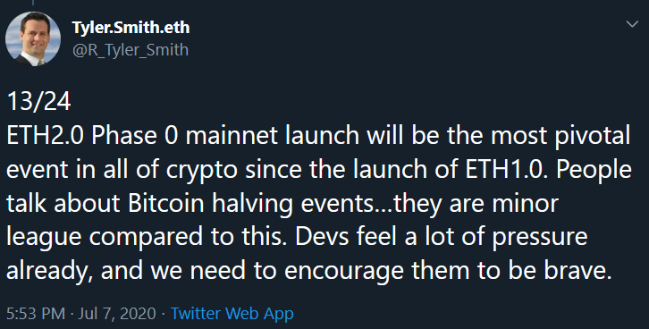 Tweet from Tyler Smith